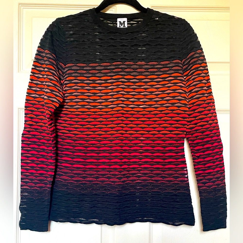MISSONI Long sleeve Textured and Transparent Shirt
